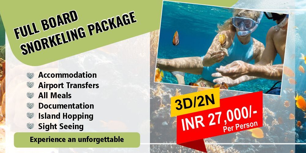 Full Board Snorkeling Package